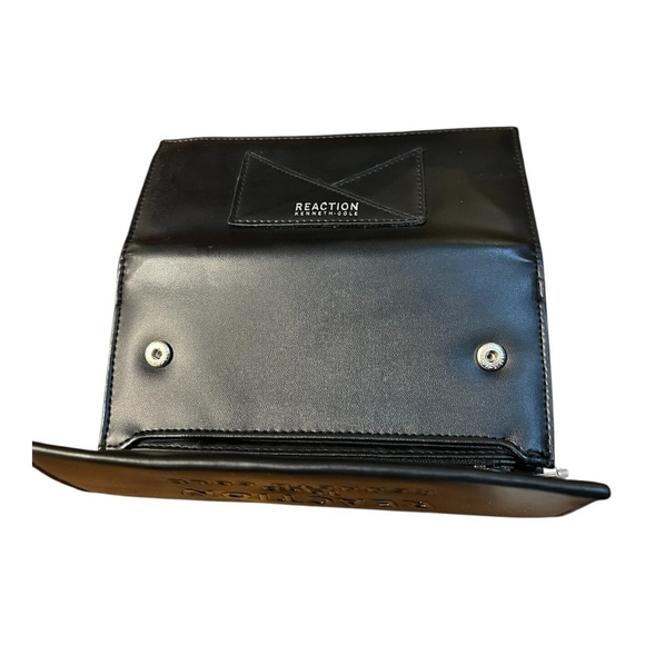 Kenneth Cole Reaction Heritage Logo Black Wallet - Picture 5 of 9